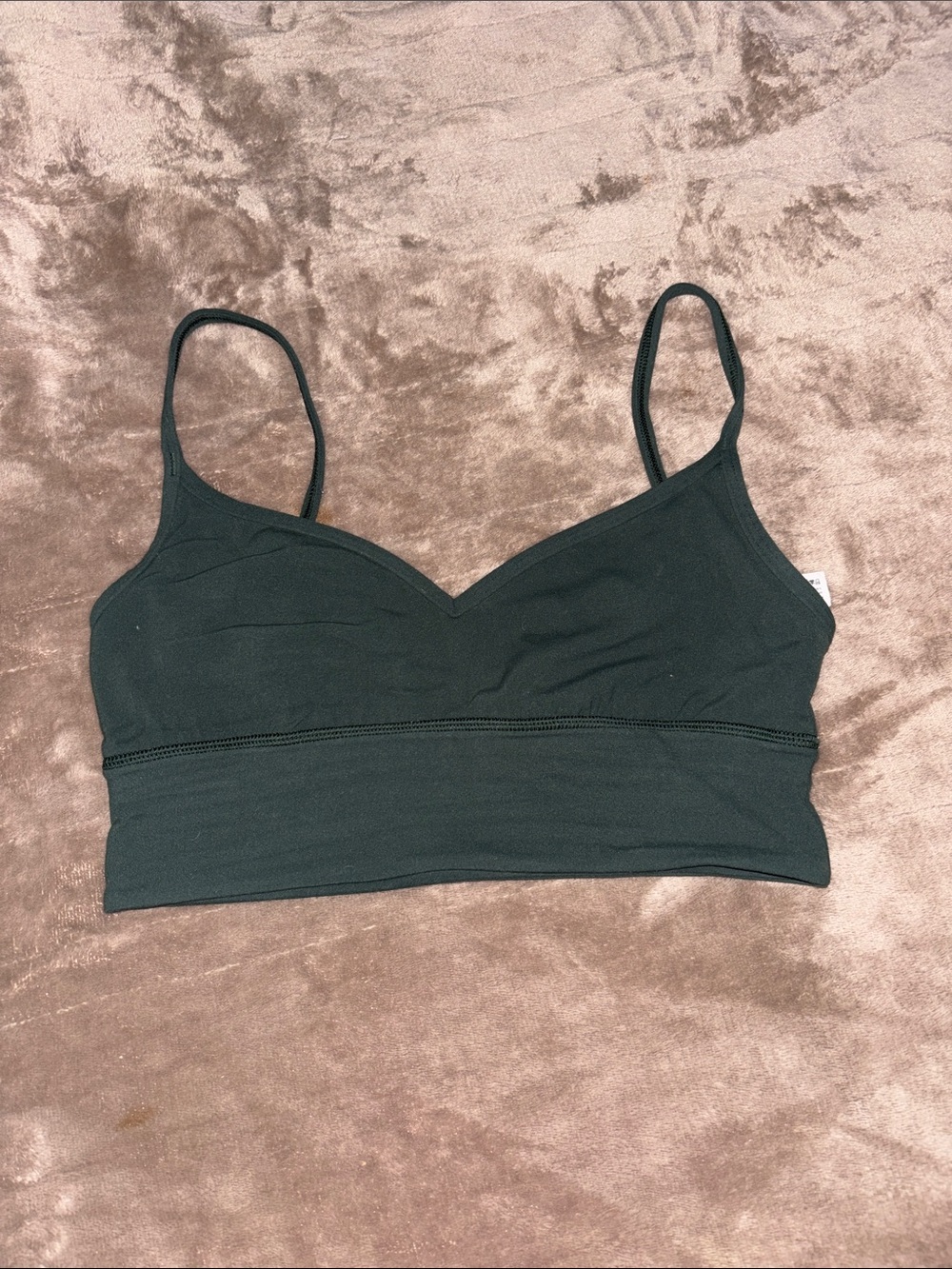 Lululemon Seamless Bralette - hunter green 🪀